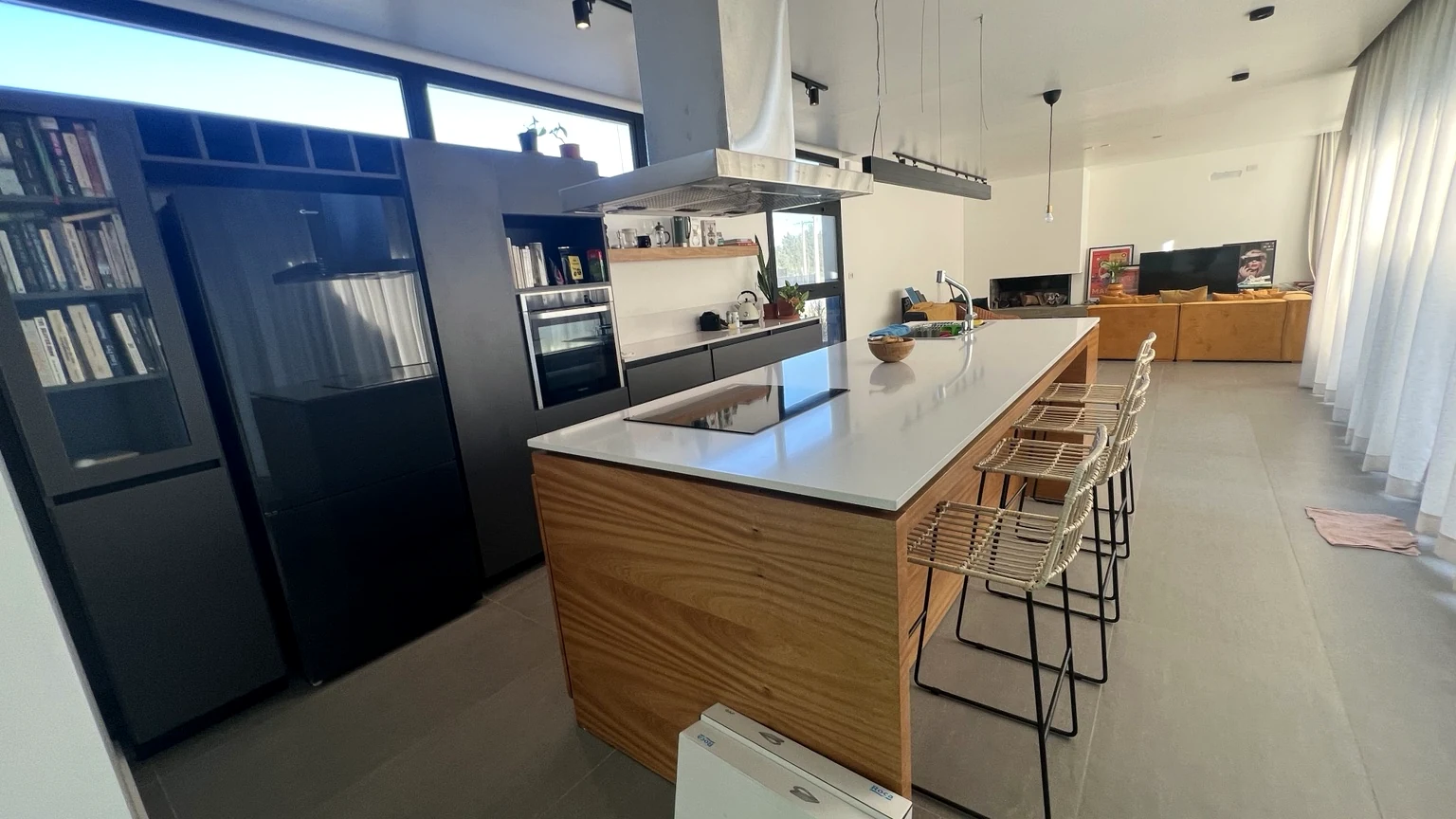 Interior de una obra realizada por Gómez García Construcciones